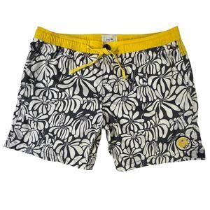 The Critical Slide Society Mens 36 Flow Trunk Swim Surf Beach Floral